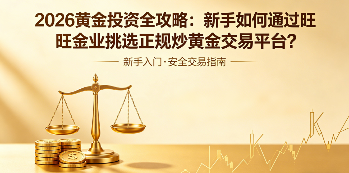 黄金投资交易平台如何选？2026年市场变