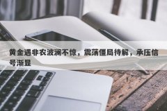 黄金遇非农波澜不惊，震荡僵局待解，承压信号渐显