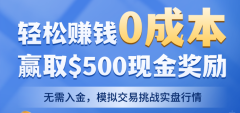 助力实战经验，挑战500美元！巨富金业模拟交易挑战赛火热开启