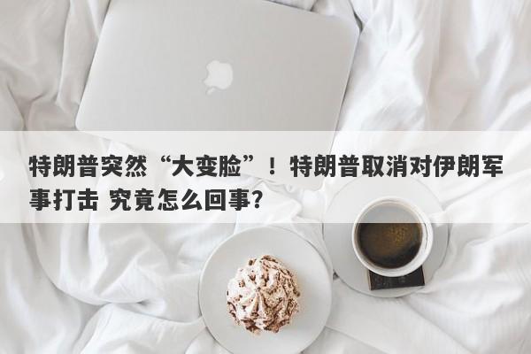 特朗普突然“大变脸”！特朗普取消对伊朗军事打击 究竟怎么回事？