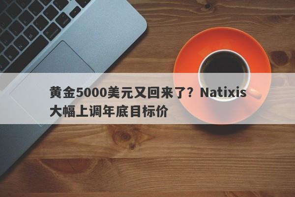 黄金5000美元又回来了？Natixis大幅上调年底目标价