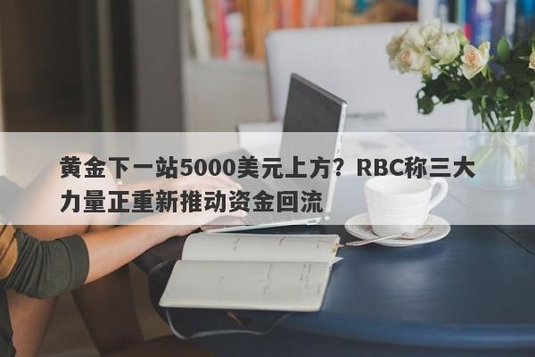 黄金下一站5000美元上方？RBC称三大力量正重新推动资金回流