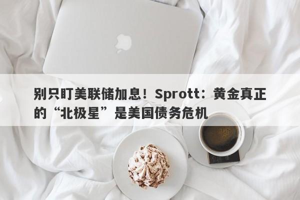 别只盯美联储加息！Sprott：黄金真正的“北极星”是美国债务危机