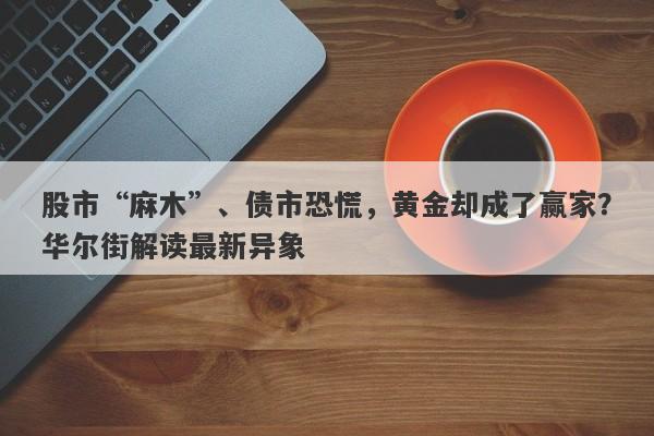股市“麻木”、债市恐慌，黄金却成了赢家？华尔街解读最新异象