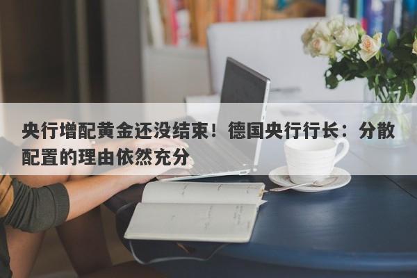 央行增配黄金还没结束！德国央行行长：分散配置的理由依然充分