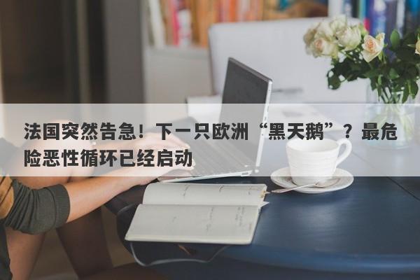 法国突然告急！下一只欧洲“黑天鹅”？最危险恶性循环已经启动